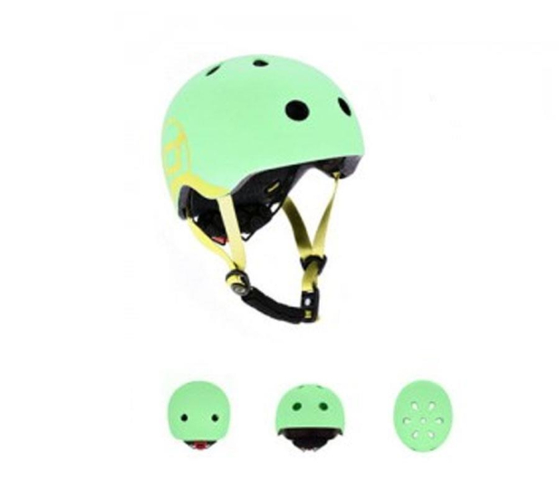Scoot & Ride Kask Ochronny XXS-S dla dzieci 1-5 lat Kiwi - 580273 - zdjęcie 3